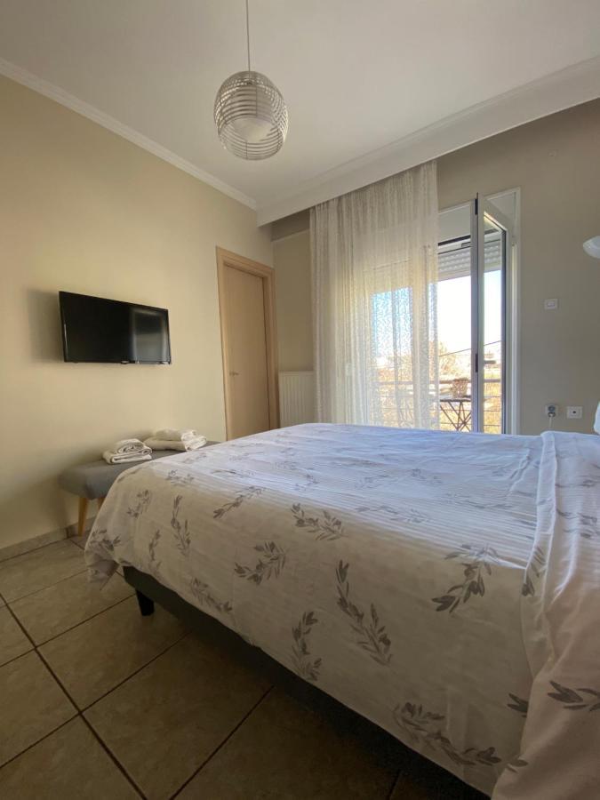 Cozy And Quiet Mini City Apartment Trikala  Bagian luar foto