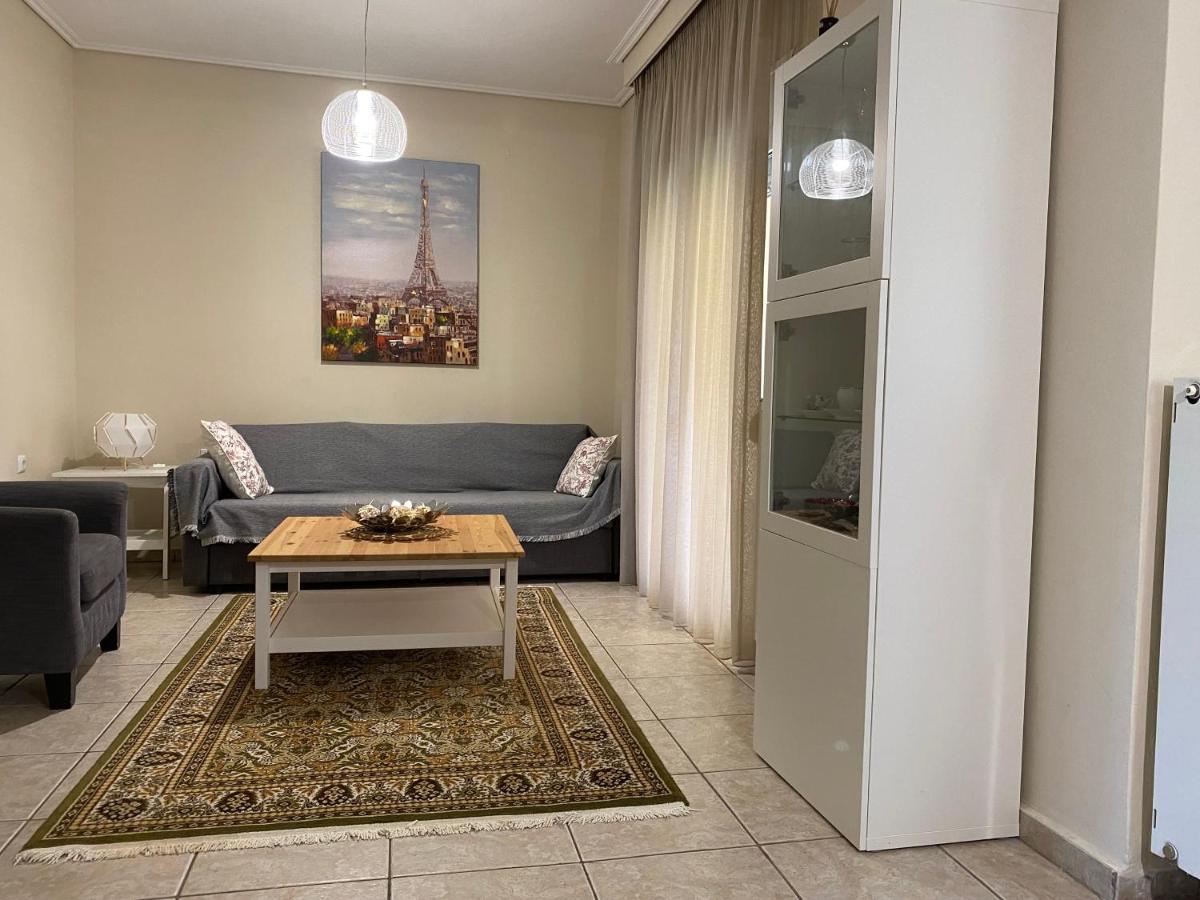 Cozy And Quiet Mini City Apartment Trikala  Bagian luar foto
