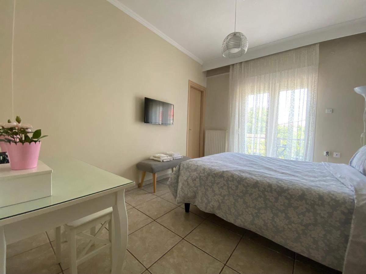 Cozy And Quiet Mini City Apartment Trikala  Bagian luar foto