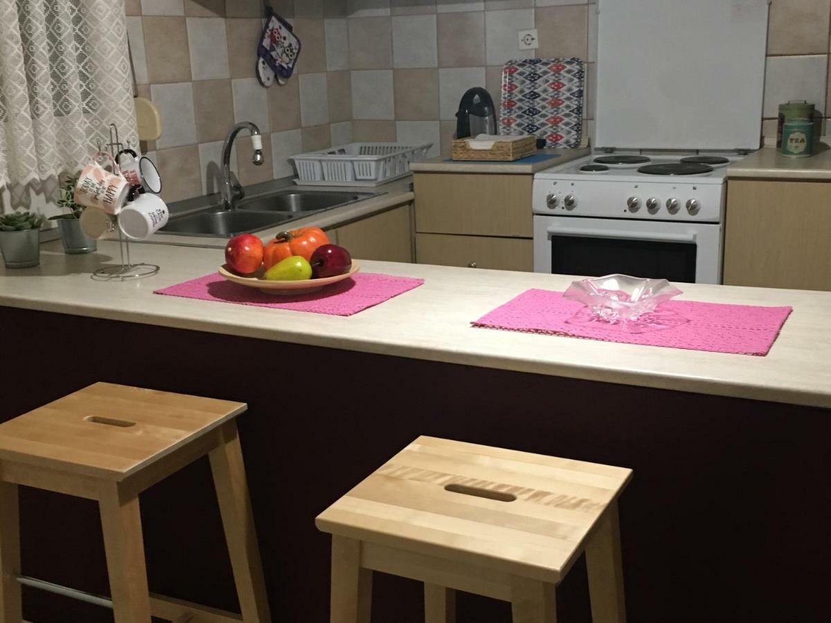 Cozy And Quiet Mini City Apartment Trikala  Bagian luar foto